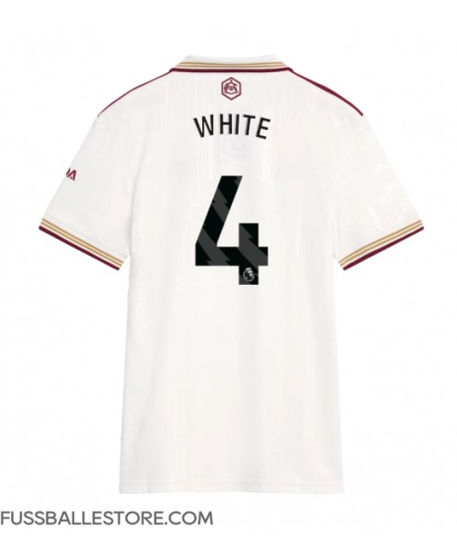 Günstige Arsenal Ben White #4 3rd trikot Damen 2025-26 Kurzarm Günstige Arsenal Ben White #4 3rd trikot Damen 2025-26 Kurzarm